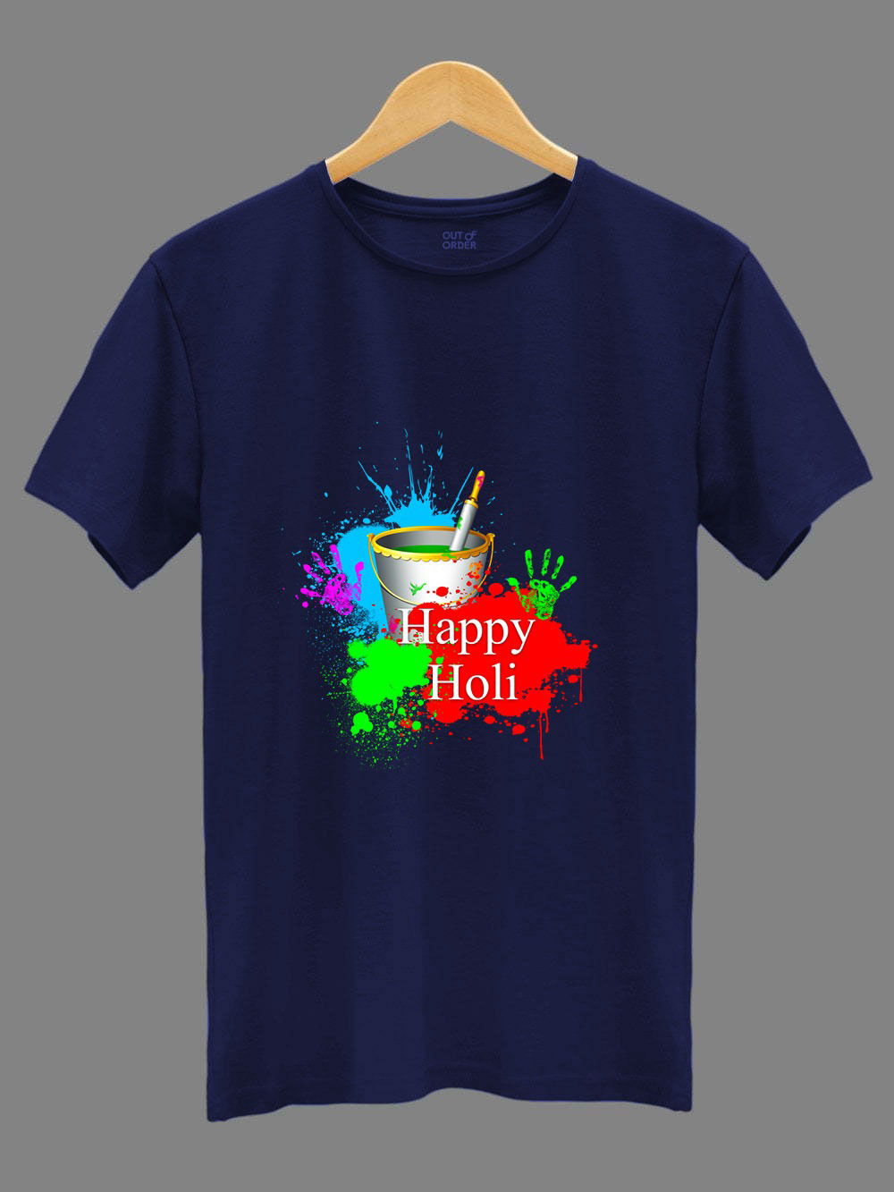 Swara Holi Special Unisex Cotton Holli Special Tshirt Wholesale Shop In Surat

